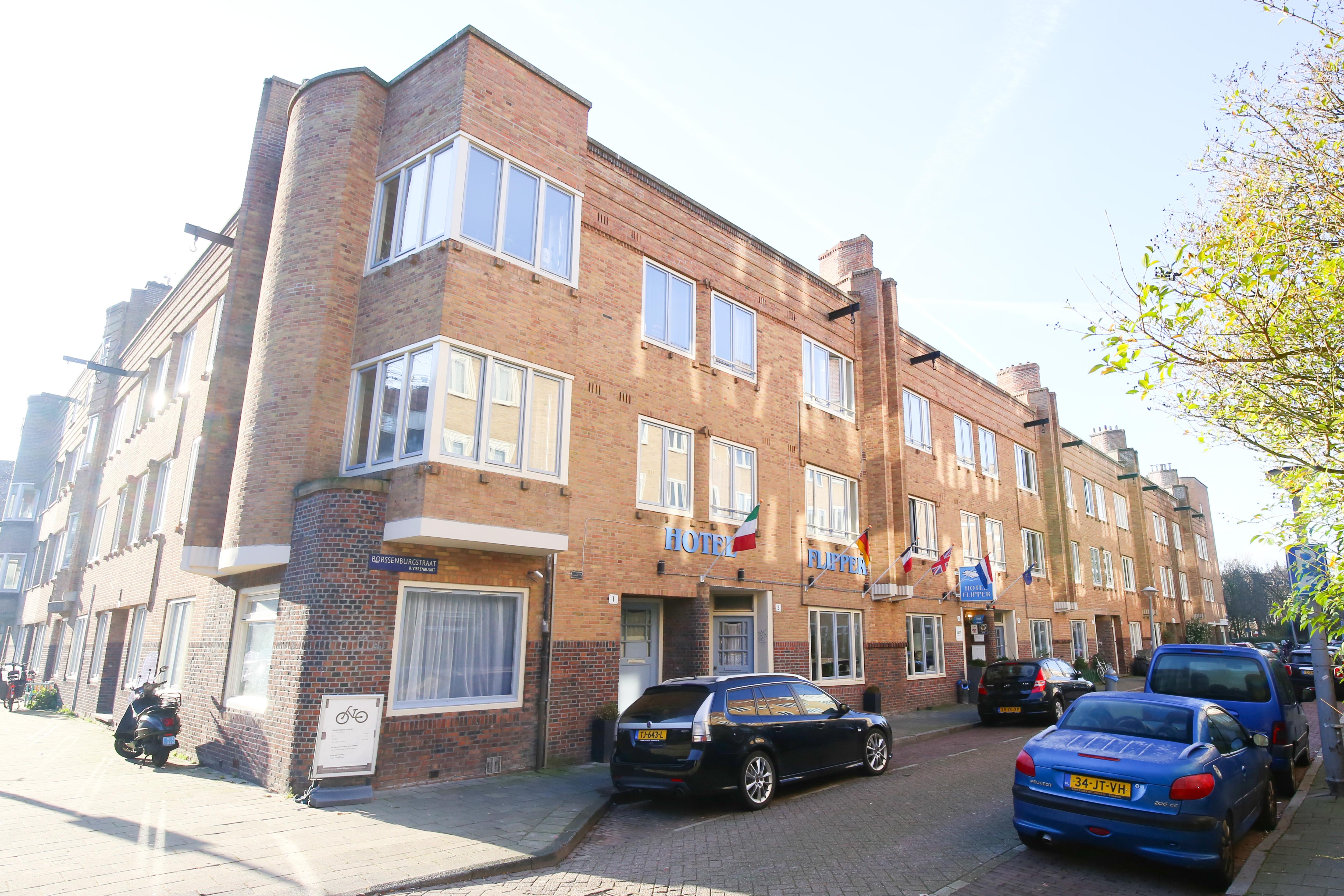 Hotel Flipper Amsterdam Exterior foto