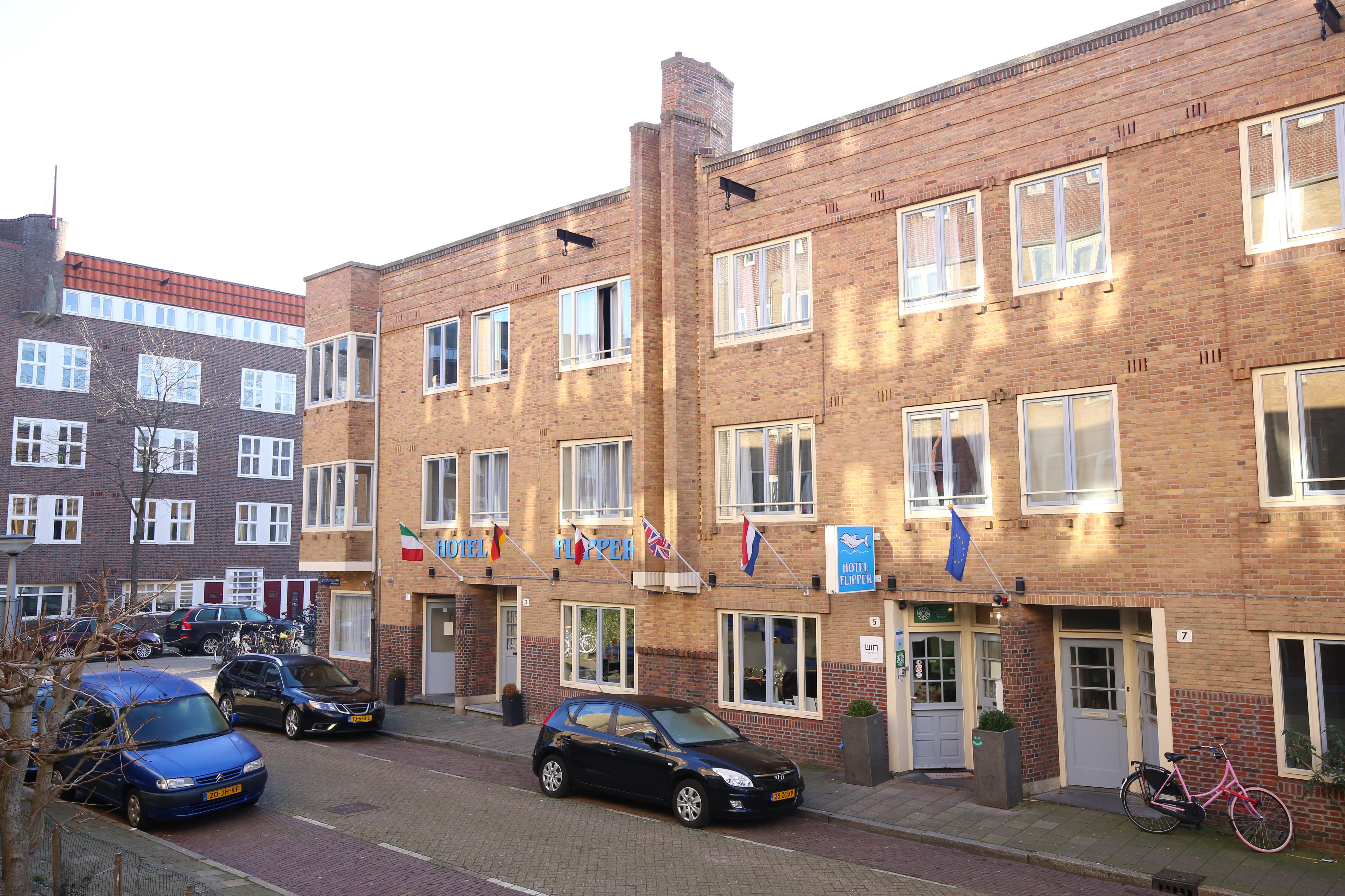 Hotel Flipper Amsterdam Exterior foto