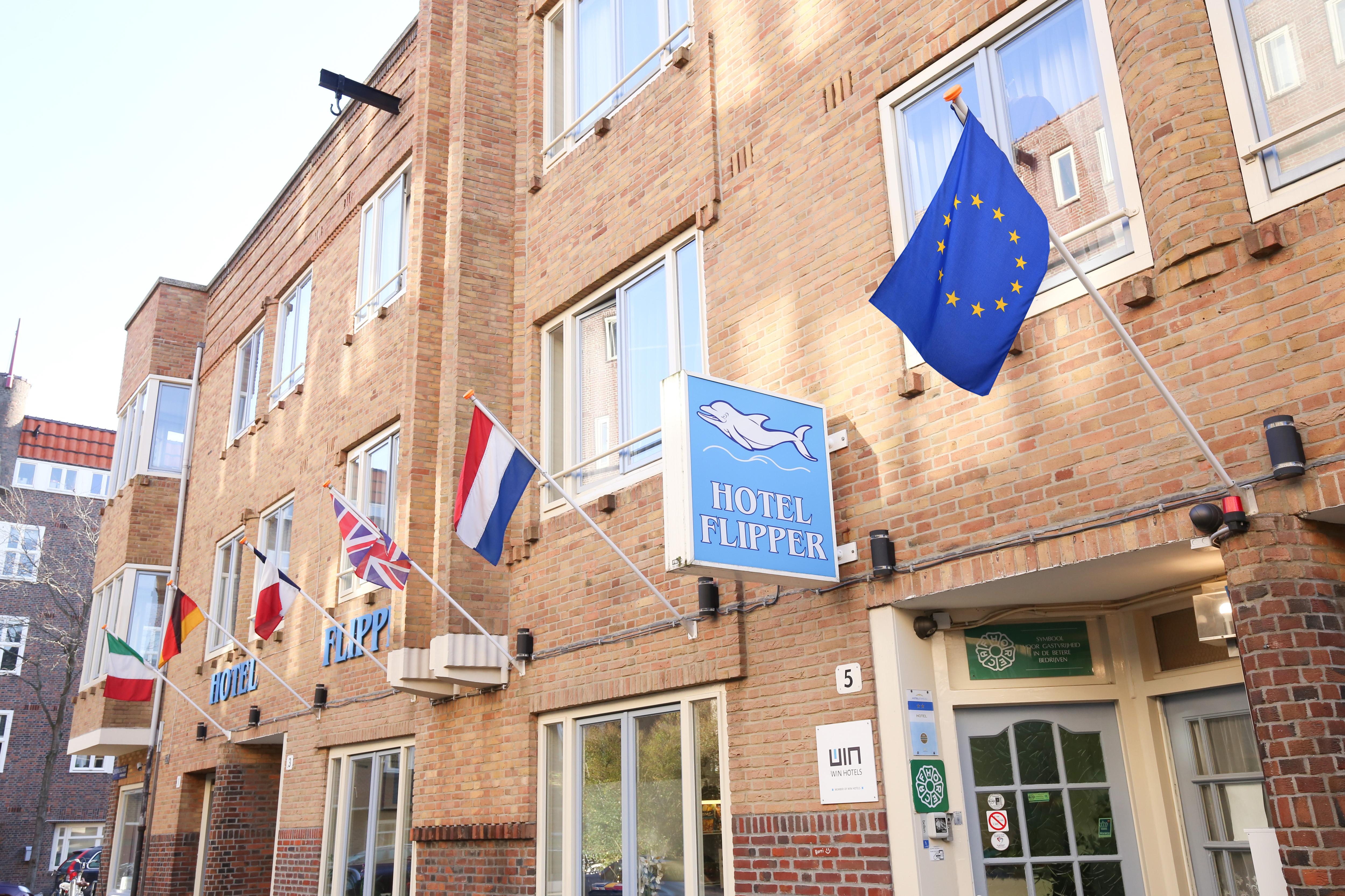 Hotel Flipper Amsterdam Exterior foto
