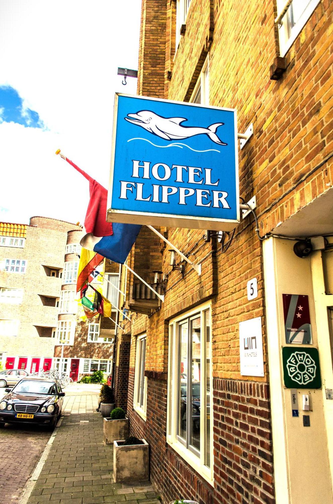 Hotel Flipper Amsterdam Exterior foto